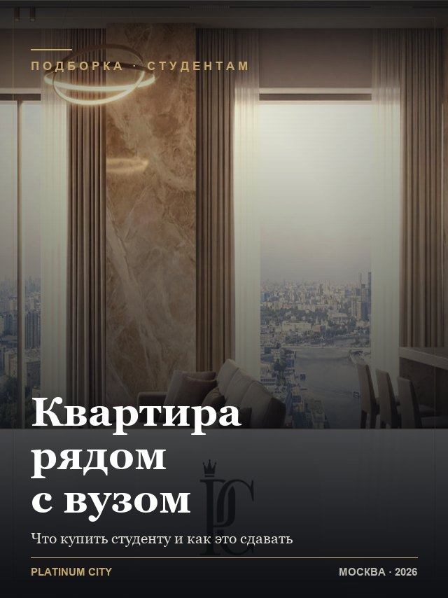 Обложка: Квартира рядом с вузом